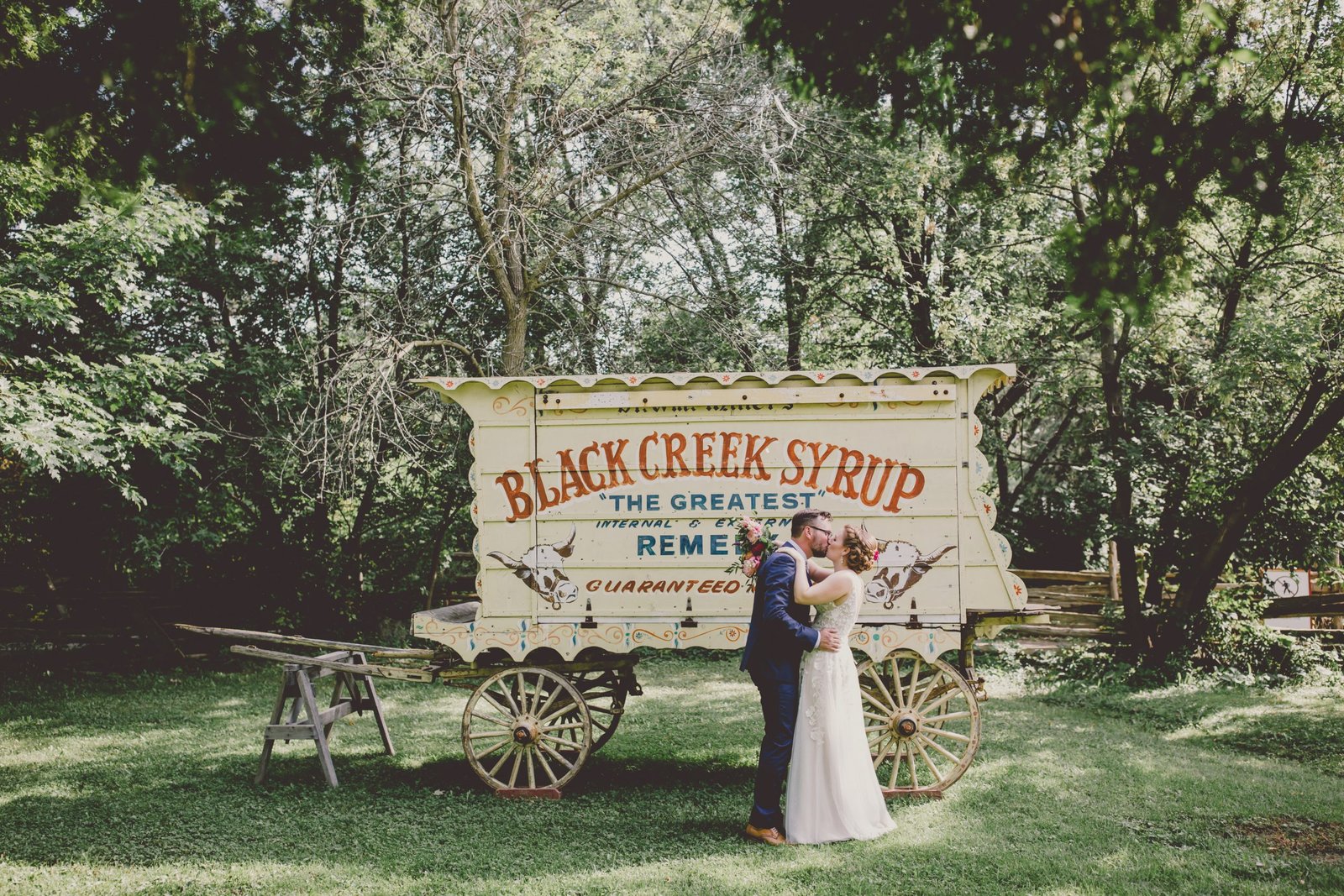 Black on sale creek wedding