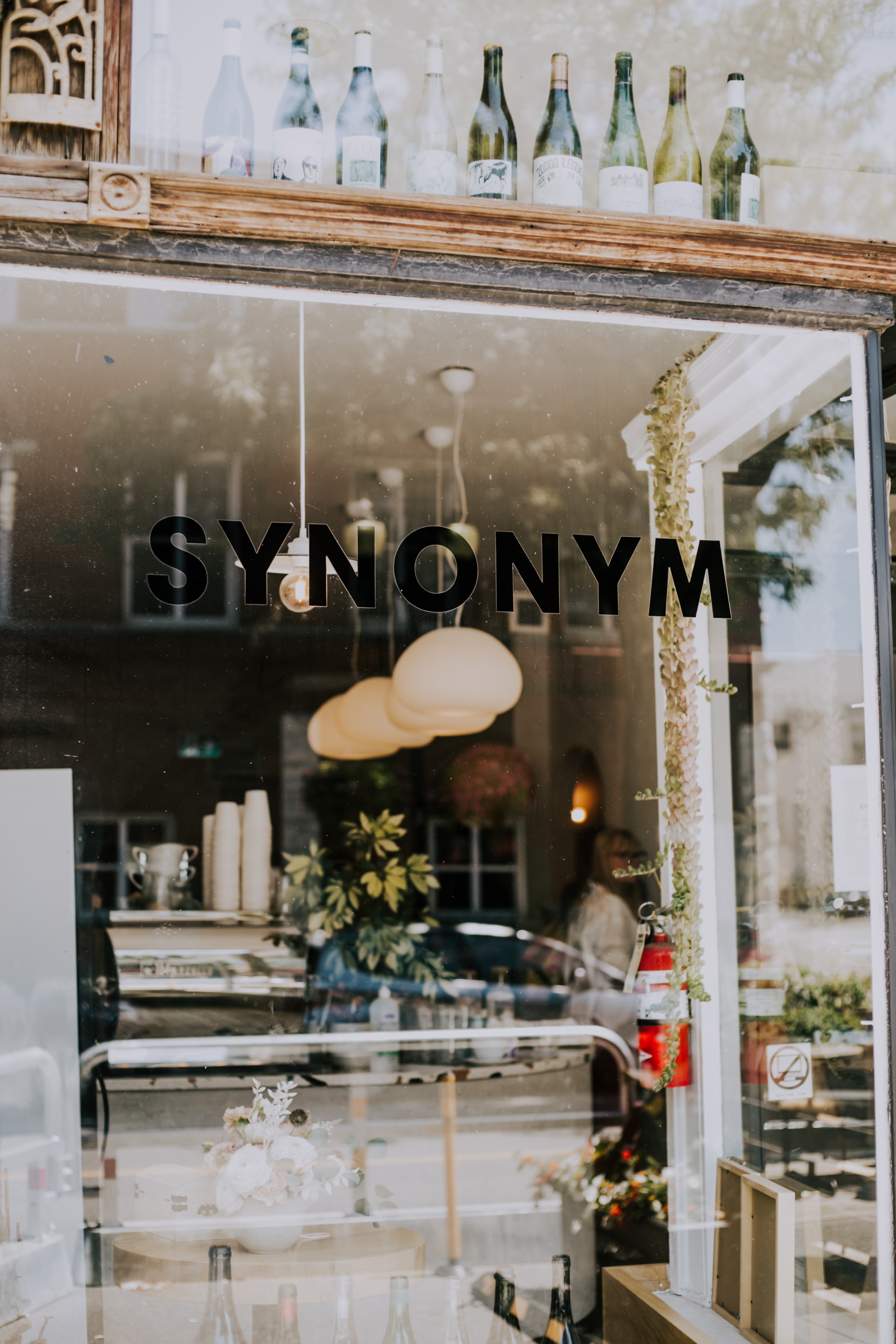 synonym cafe window view 